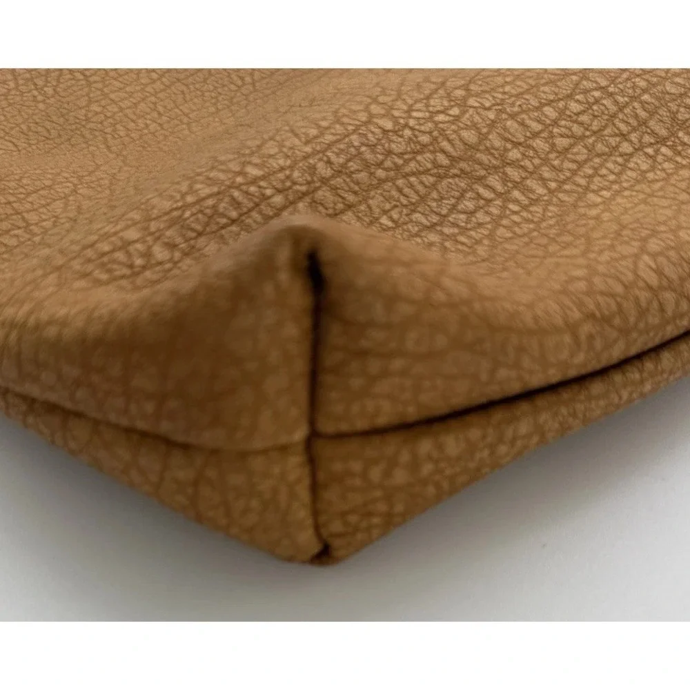 Free People Vegan Cracked Leather Large Tote/Cosmetic/Laptop Computer Bag